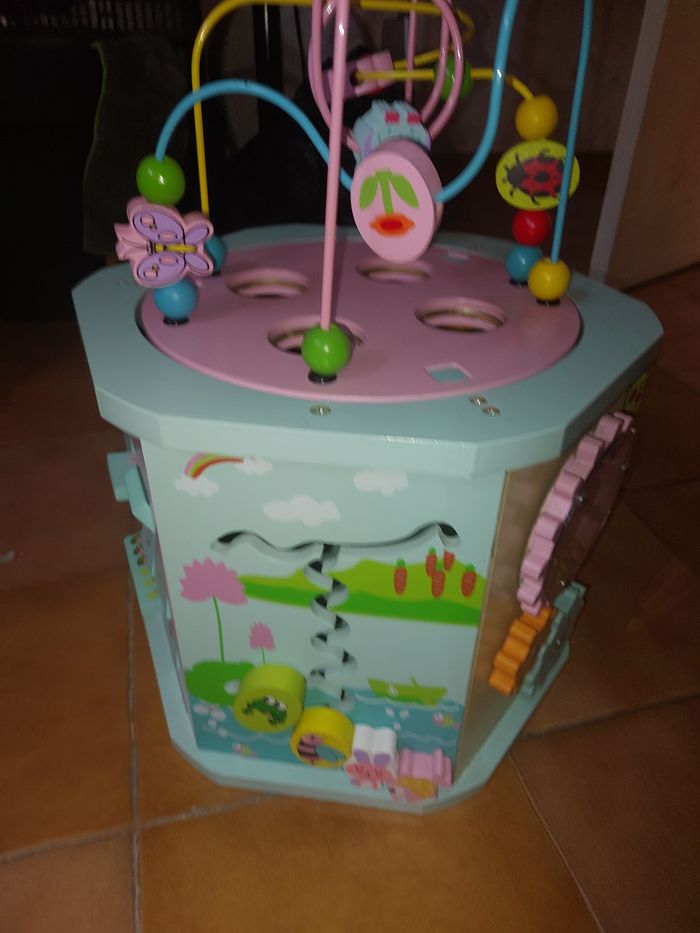 Cube activités en bois - photo numéro 4