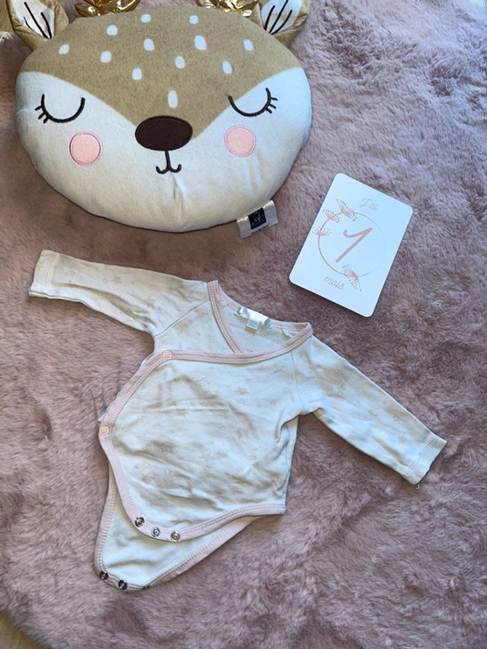 Lot de 6 body diverse marque ML 1 mois - photo numéro 5