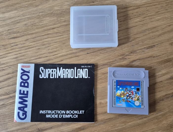 Jeu Super Mario Land - Nintendo Gameboy - Cartouche + Notice - Pal FAH