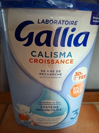 Lait en poudre Gallia 3 dès 12 mois