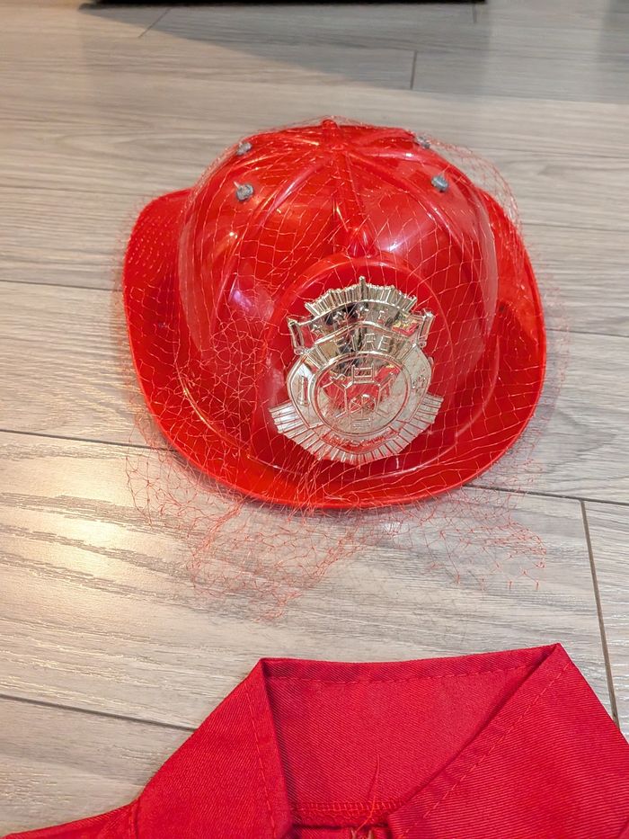 Déguisement pompier 120 cm - photo numéro 2