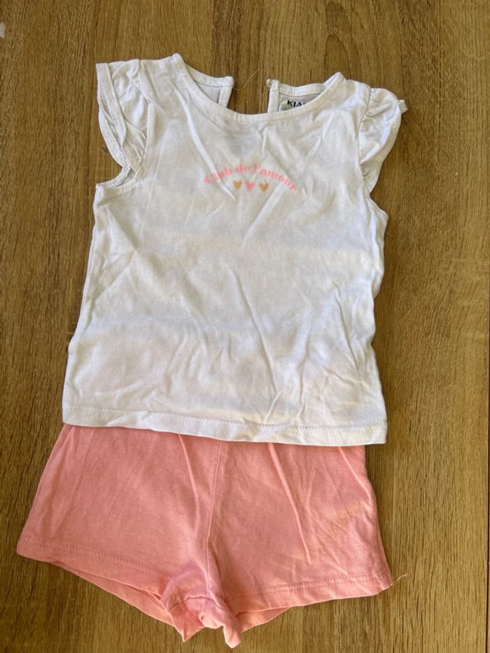 Ensemble bébé fille 6 mois