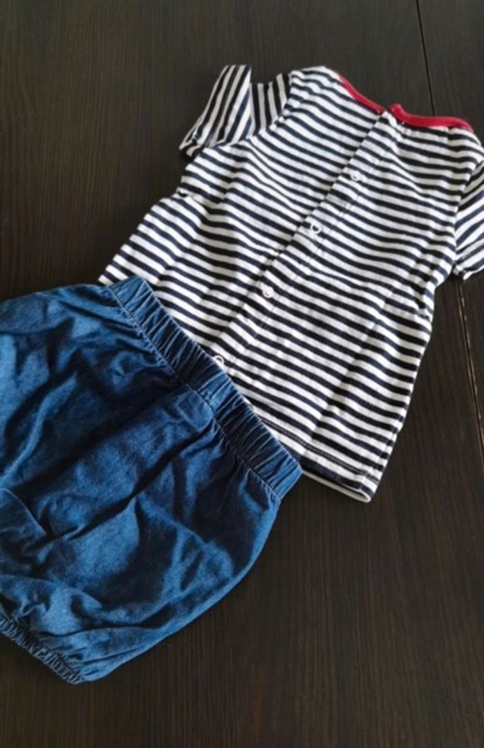 Tee shirt + culotte - photo numéro 3