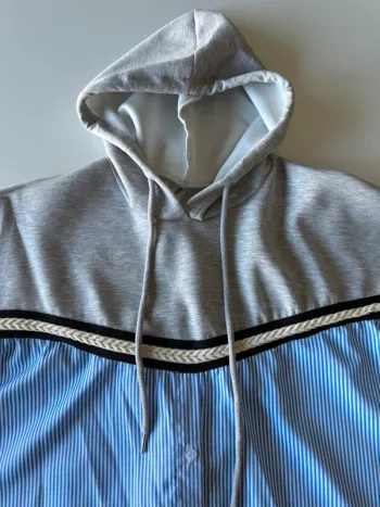 Chemise sweat à capuche