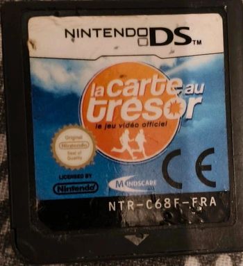 Jeu Nintendo ds la carte au trésor