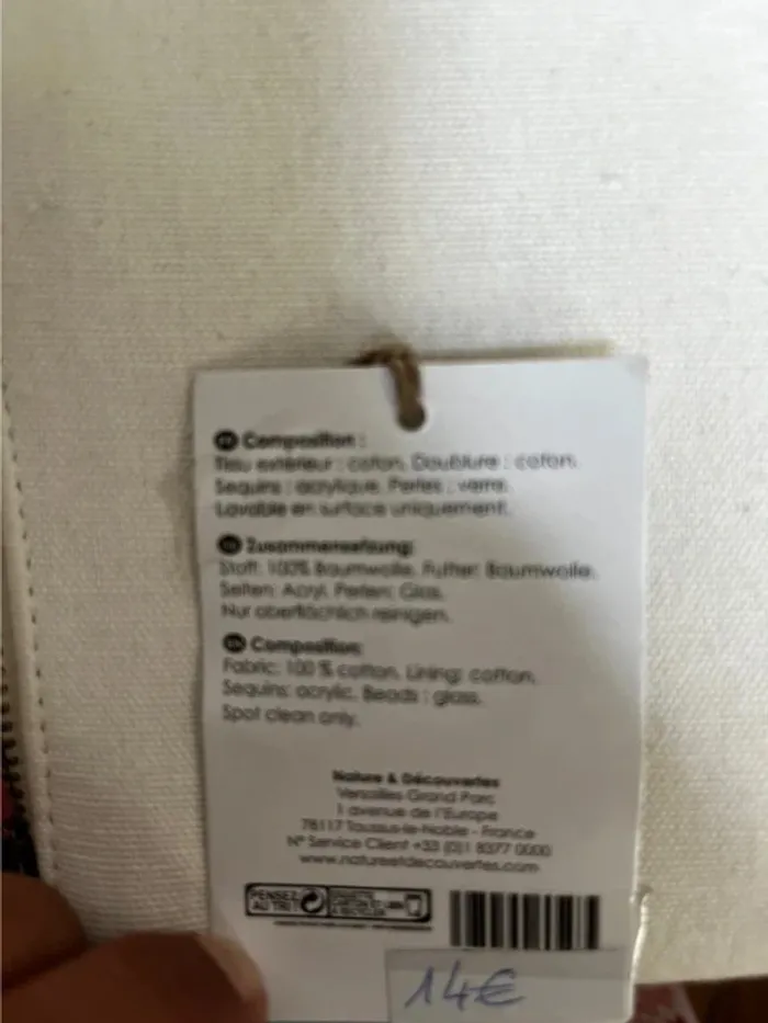 Sac à main / Pochette/ Bohème et Ethnique / marque Nature et Découvertes - photo numéro 7