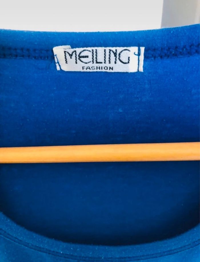 Tee shirt Meiling Fashion taille 36 bleu bouche - photo numéro 4