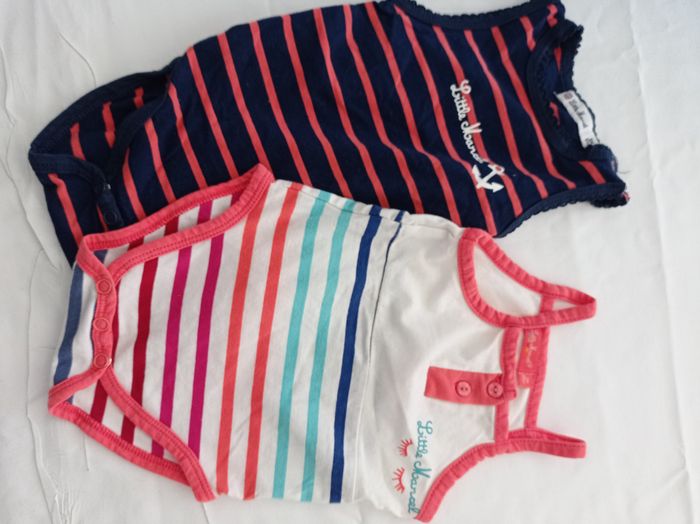 deux bodies de Little Marcel 3mois réf R196 B6