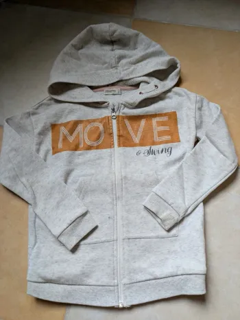 Sweat veste zippée 6 ans orchestra