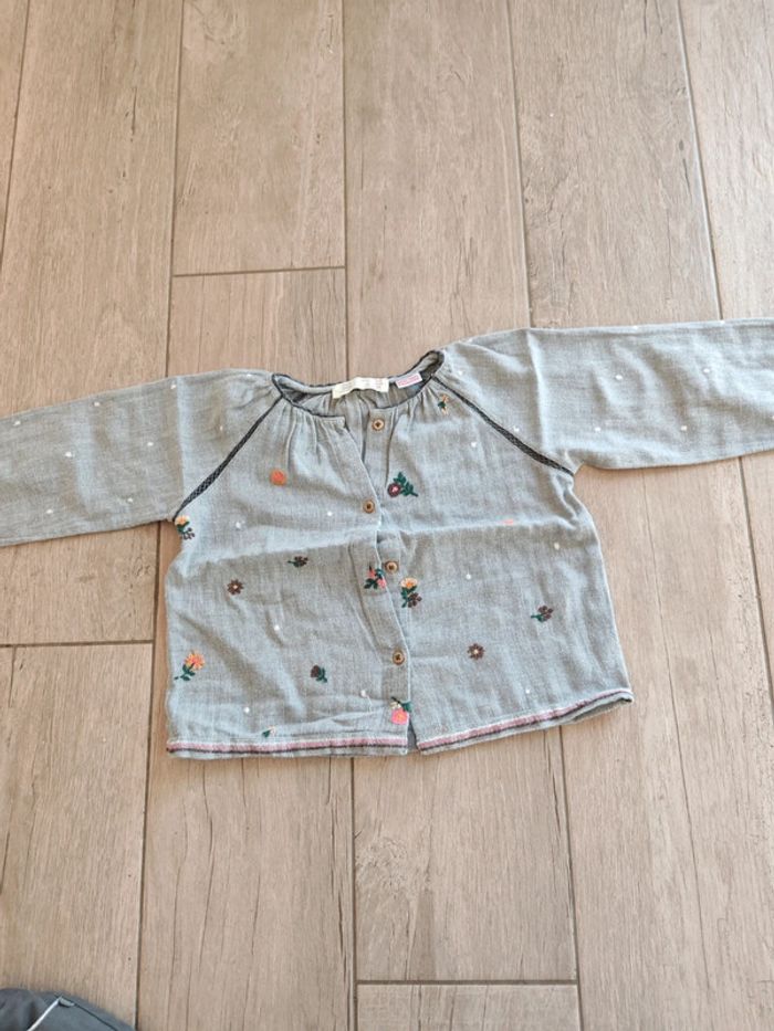 Ensemble assorti gris fille 2 ans - photo numéro 5
