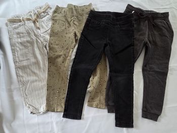 Lot pantalons fille 5 ans