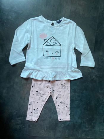 Petit ensemble état neuf 12 mois kiabi