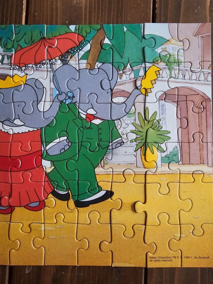 Puzzle barbapapa - photo numéro 3