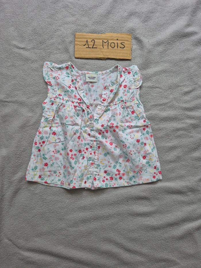 T-shirt tape à l’œil 12 mois