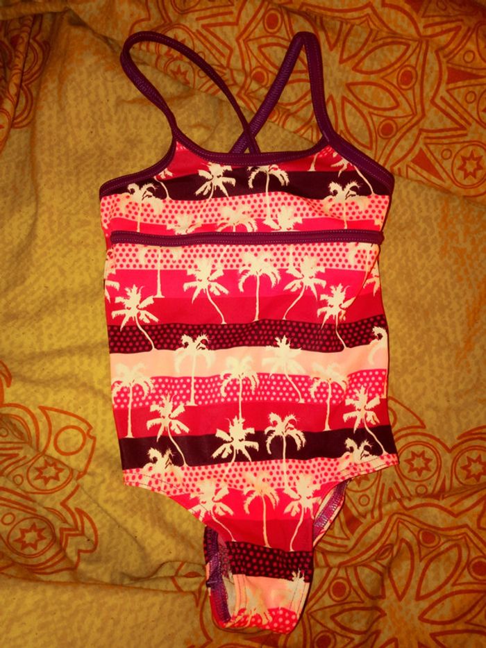 Maillot de bain une pièce palmiers