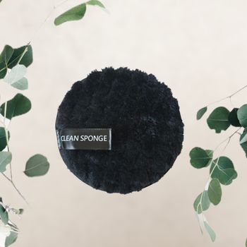 éponge nettoyant visage Neuve -noir