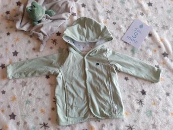 Veste réversible verte