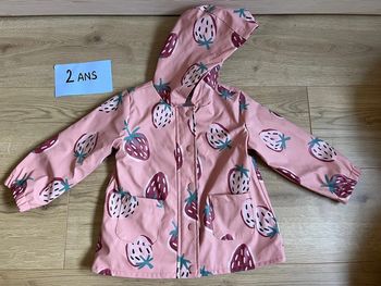 Imperméable rose