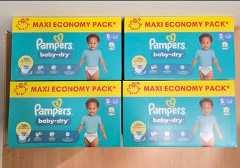 🍼 Pampers Baby-Dry T5 Lot de 4 × 94 couches (11–16 kg)