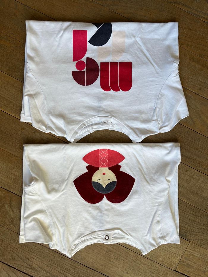 Tee-shirts blancs Jacadi 8 ans