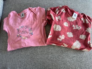 Lot bodies petit bateau 24 mois