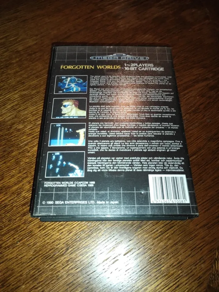 Forgotten worlds sega Megadrive - photo numéro 3