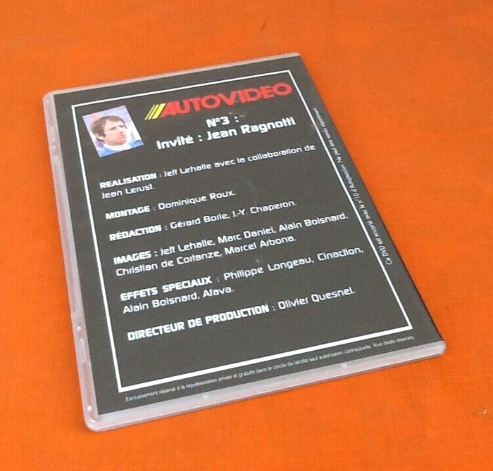 DVD auto passion présente Autovidéo L' as de l' action : Rémy Julienne - photo numéro 2