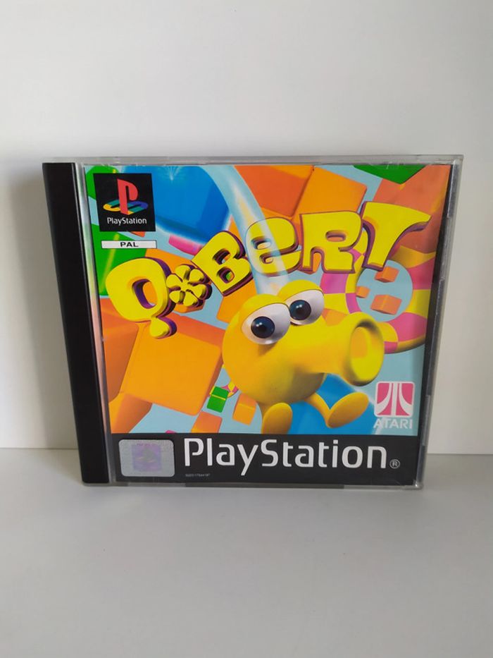 Q*Bert Playstation 1 PS1 psone Atari Pal complet