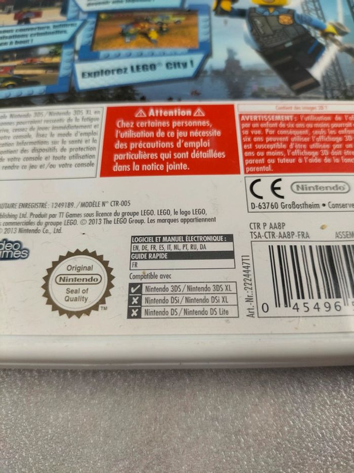 Jeu Nintendo 3DS – Lego City Undercover : The Chase Begins - photo numéro 3