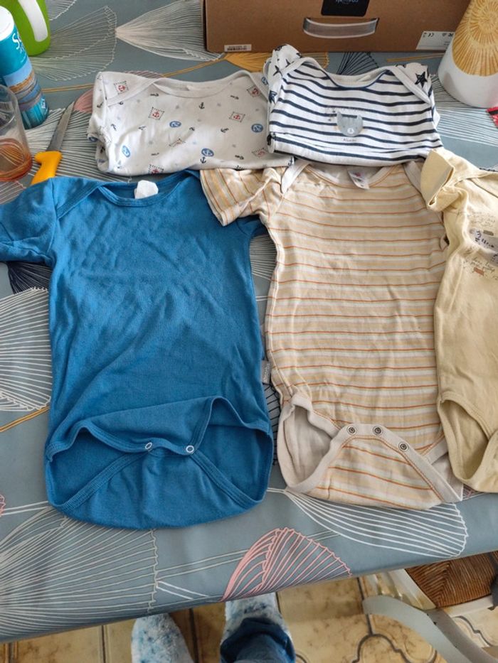 5 bodies 36 mois manche courte
