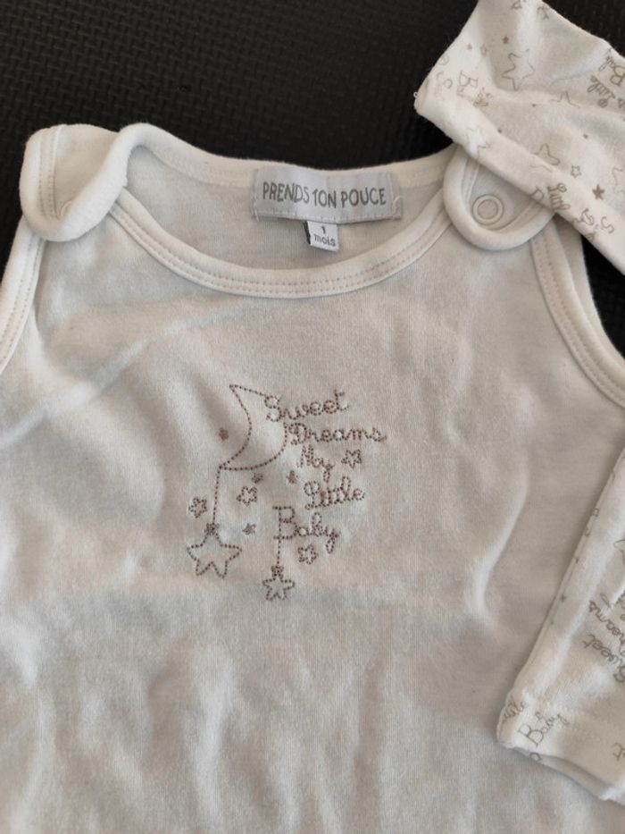 Ensemble salopette et tee-shirt - photo numéro 3