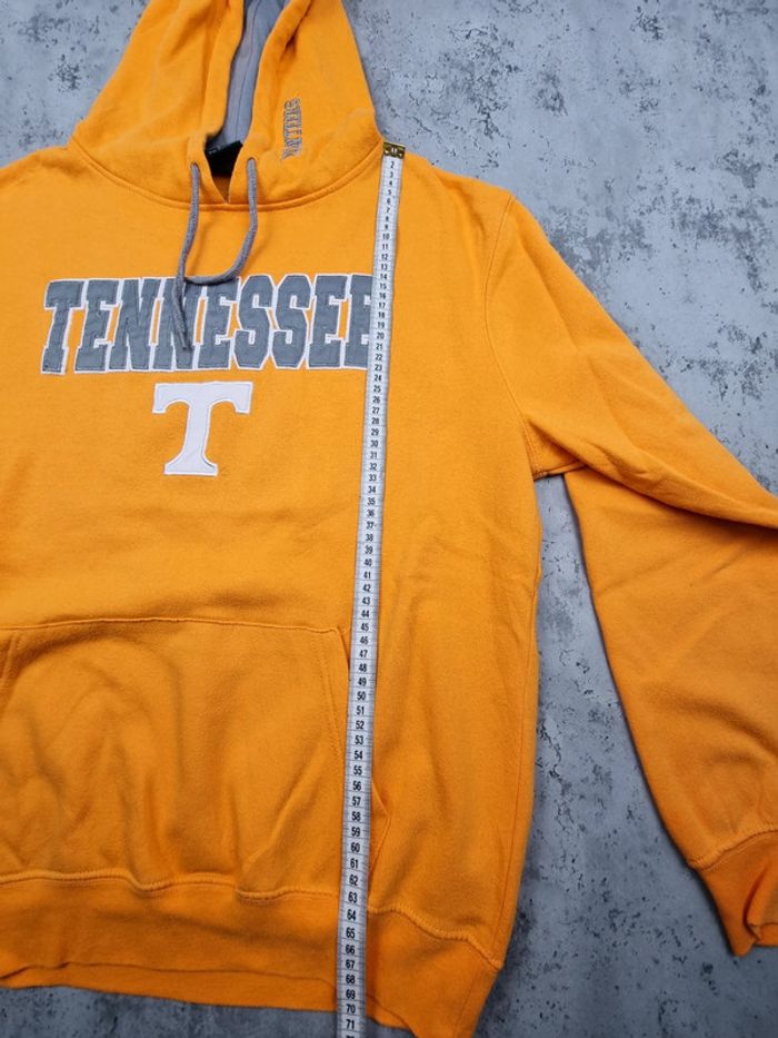 Pull capuche universitaire orange Tennessee Taille L - photo numéro 8