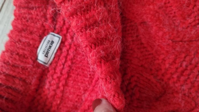 Gros pull Pimkie rouge grand et chaud tout doux 42 / 44 - photo numéro 6