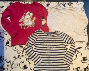 3 sweat-shirts