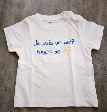 T-shirt bébé 3 mois