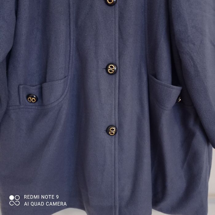 Manteau bleu t46/48 - photo numéro 4