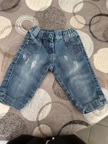 Pantacourt jean