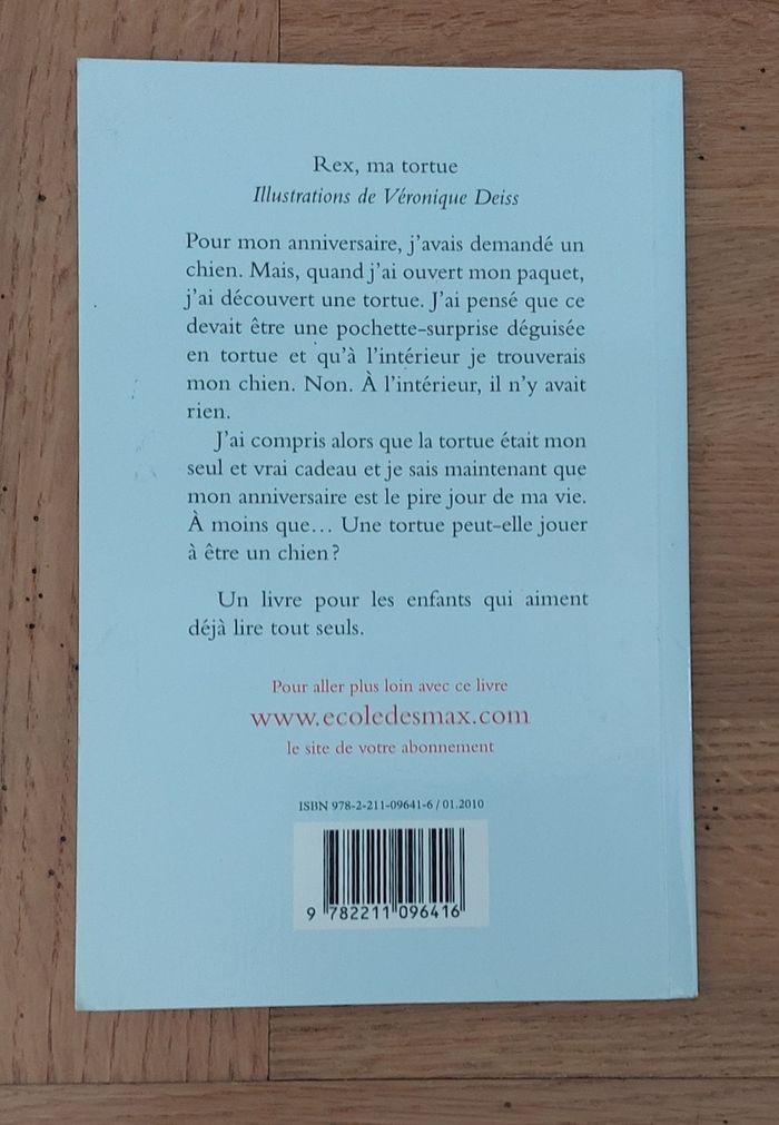 Rex, ma tortue - l'école des loisirs - photo numéro 4