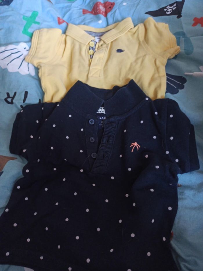 Lot de 2 polo 6 mois