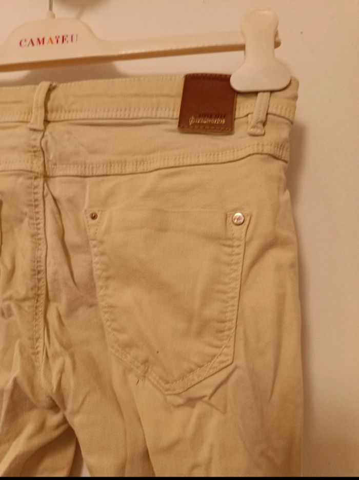 Pantalon Beige Coupe Droite Stradivarius – Taille 36 - photo numéro 8