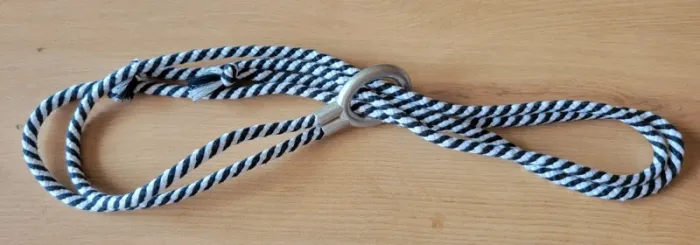 Ceinture bleu et blanche