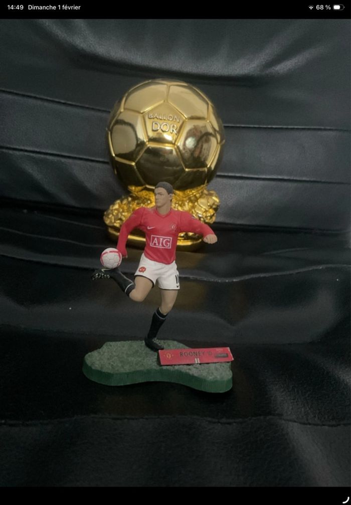 Figurine Wayne Rooney édition limitée soccer série football