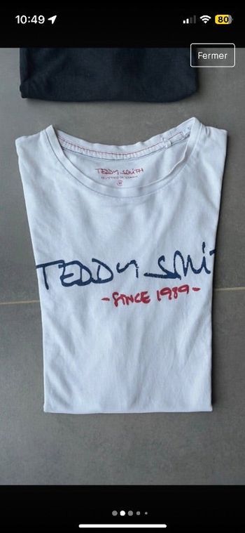 Tee shirt Teddy Smith Homme