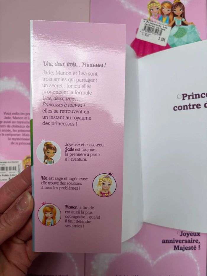 Lot 9 livres une deux trois princesses - photo numéro 4