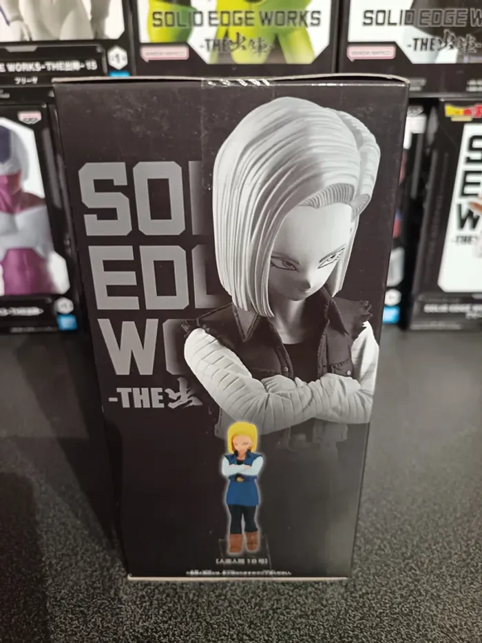 Dragon ball Z Solid Edge Works C18/Androïd 18 - photo numéro 5