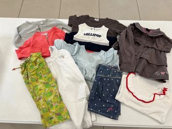 Lot de vêtements été fille 4 ans