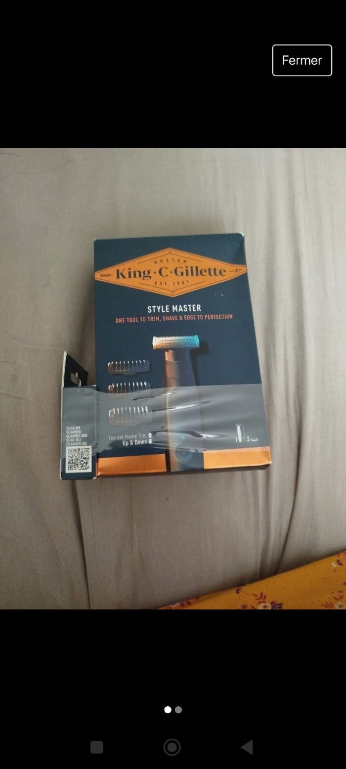 Tondeuse King C Gillette