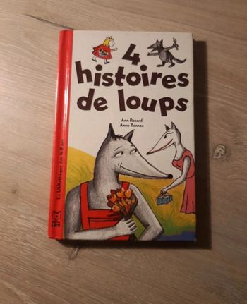 🙂 livre enfant 4 histoires de loup 🙂