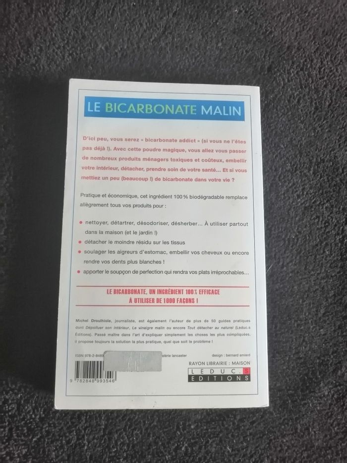 Livre de poche le bicarbonate malin - photo numéro 2