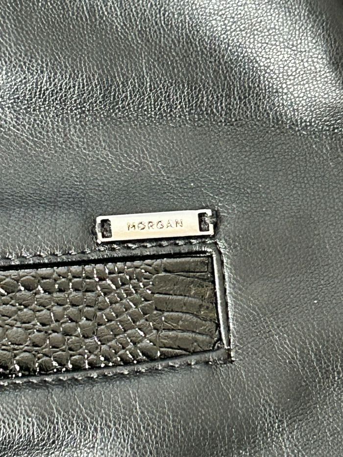 Short Morgan taille 36 en faux cuir noir - photo numéro 3
